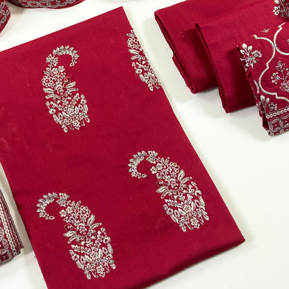 Zarmeen & Emaan Premium Emb Lawn 3PC