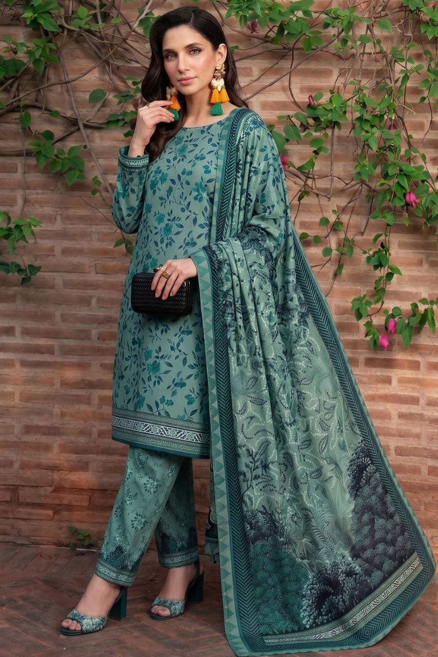 Reemse Digital Printed Banadora Lawn 3PC