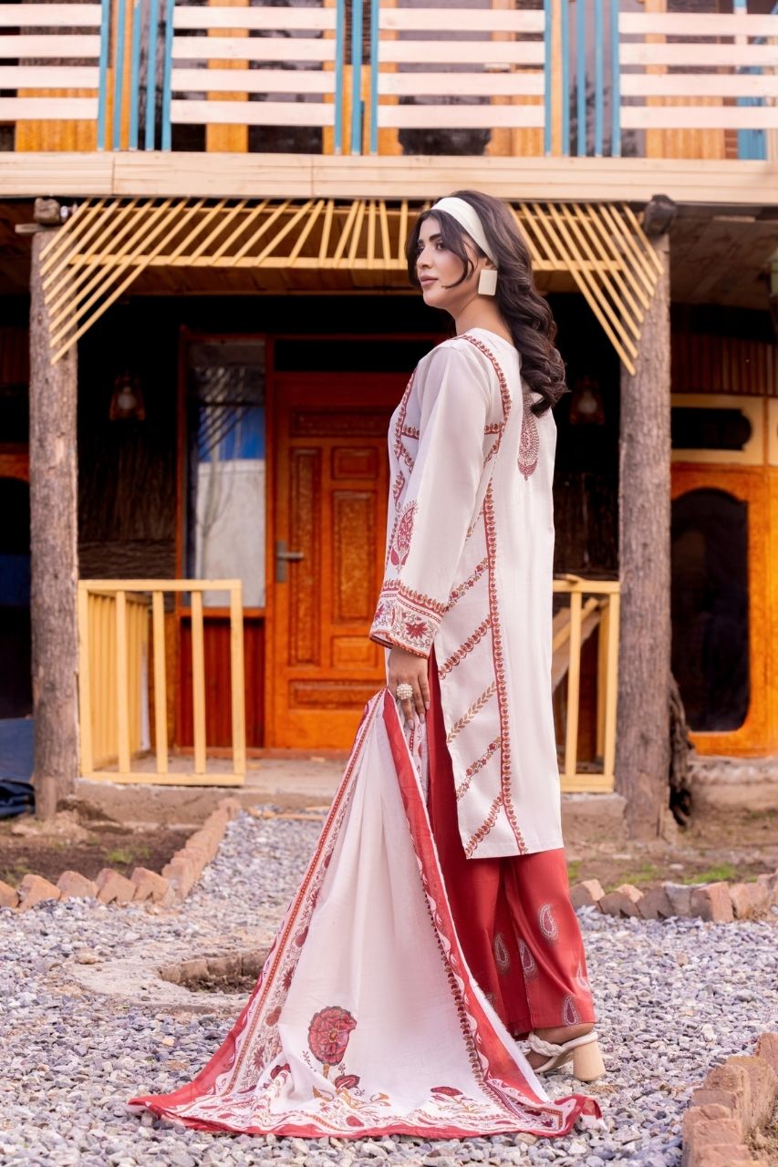 Gulzeb By Shanaya Digital Printed Lawn 3PC