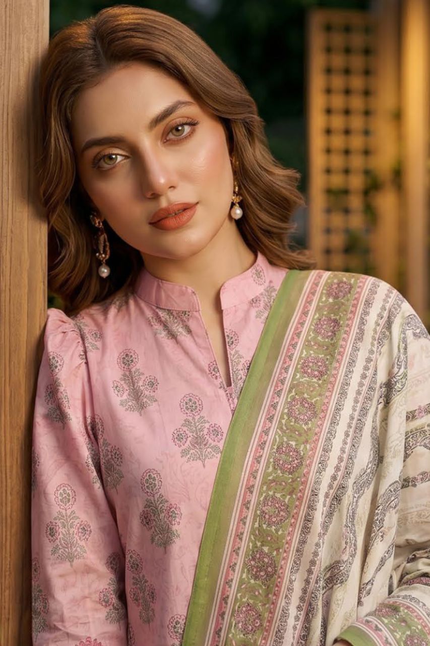 Mashaim Digital Printed Lawn 3PC