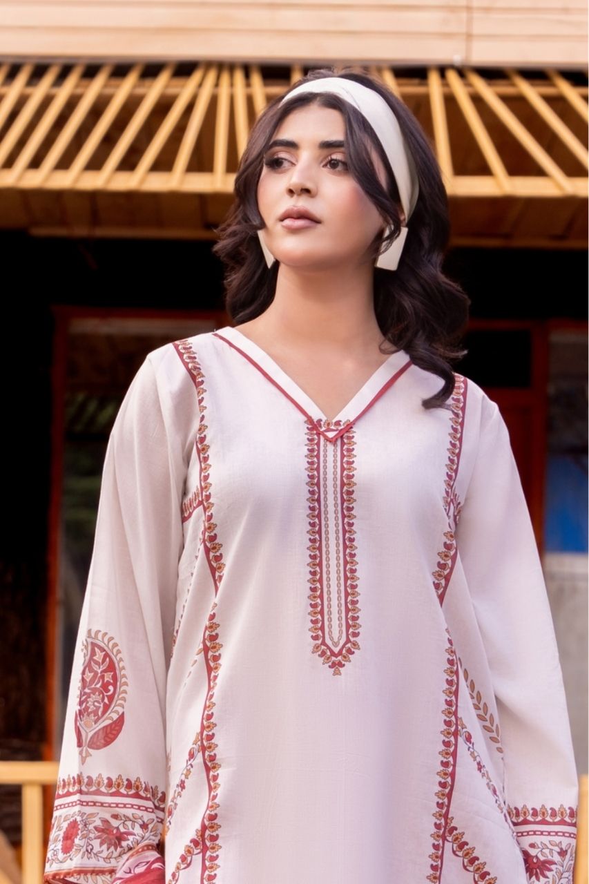 Gulzeb By Shanaya Digital Printed Lawn 3PC