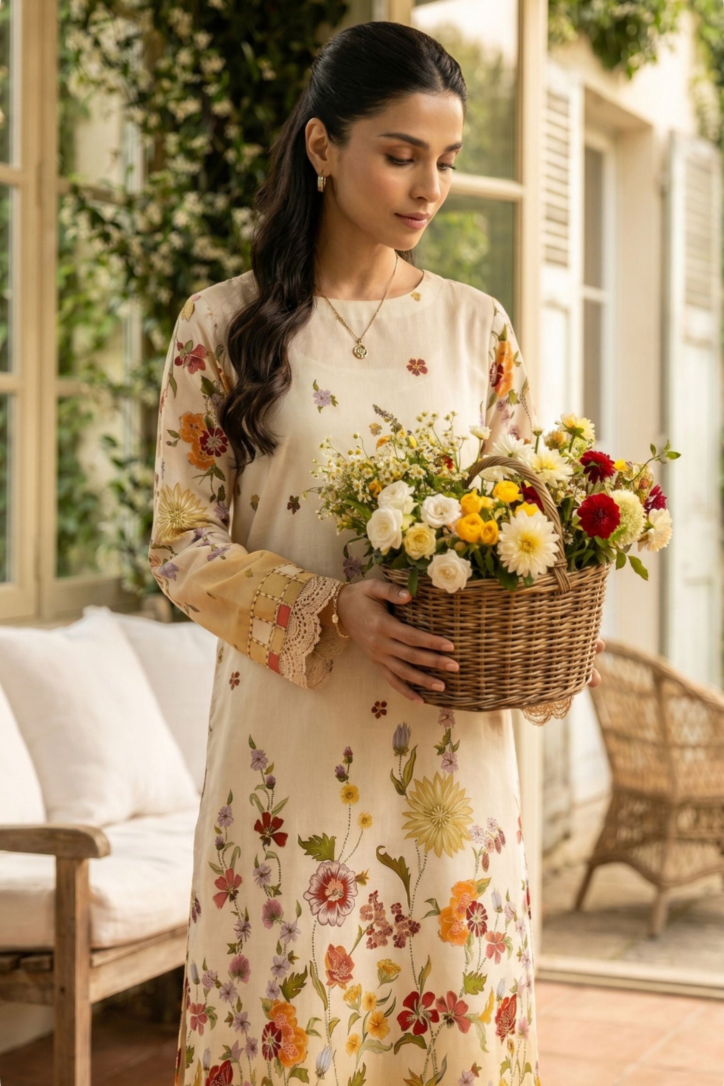 Ladly By Sonu Ali Digital Printed Lawn 3PC