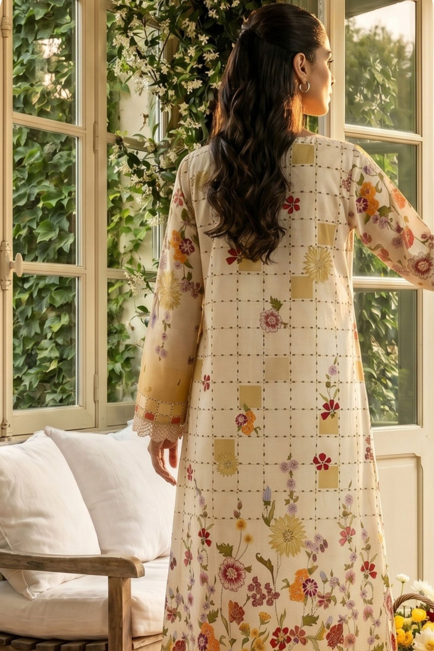 Ladly By Sonu Ali Digital Printed Lawn 3PC