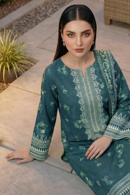 Mashaim Digital Printed Lawn 3PC