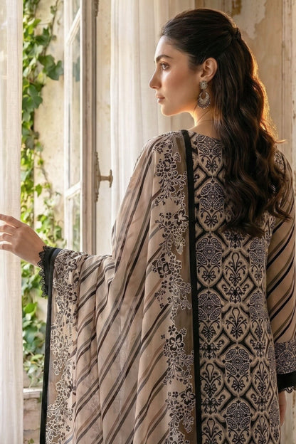 Ladly By Sonu Ali Digital Printed Lawn 3PC