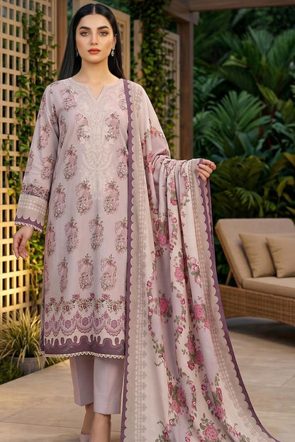 Mashaim Digital Printed Lawn 3PC