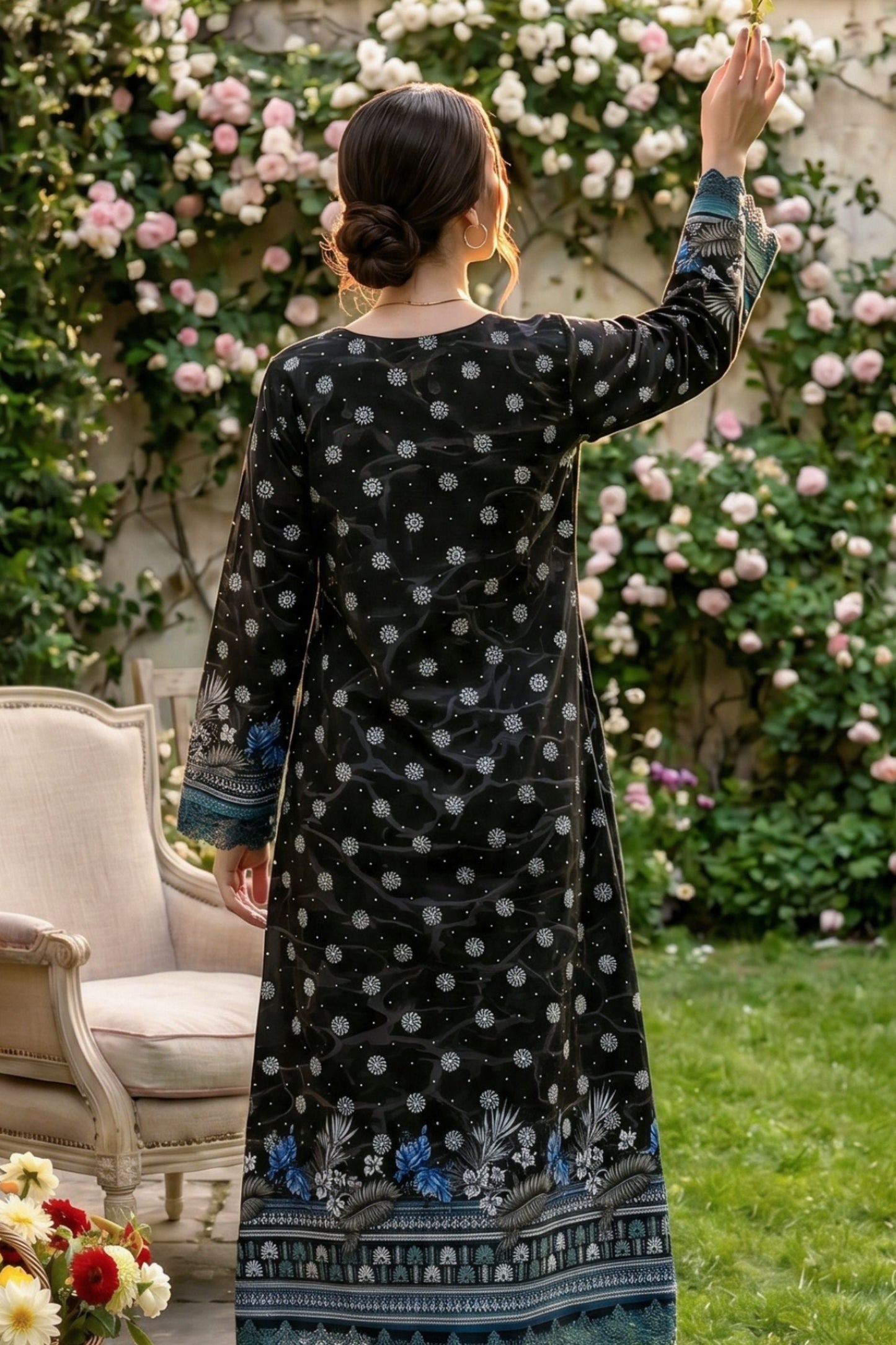 Ladly By Sonu Ali Digital Printed Lawn 3PC