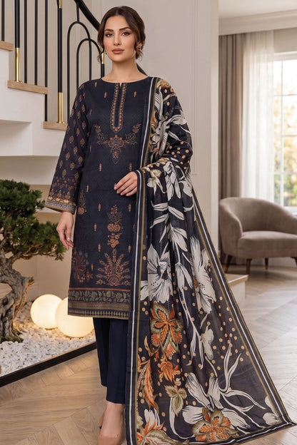 Ravish By Anaya Noor Printed & Emb Lawn 3PC
