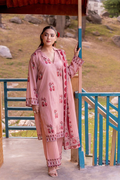 Gulzeb By Shanaya Digital Printed Lawn 3PC