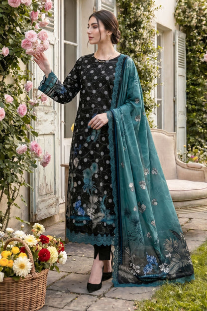 Ladly By Sonu Ali Digital Printed Lawn 3PC
