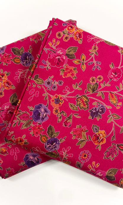 Anaya Noor Printed Dhanak Marina 2PC