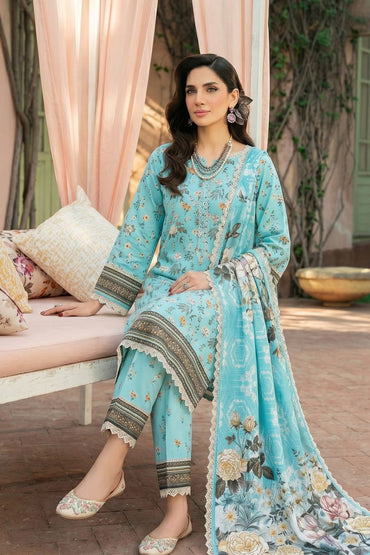 Reemse Digital Printed Banadora Lawn 3PC