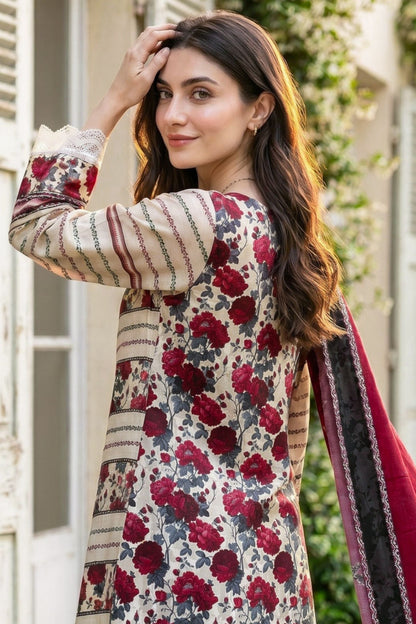 Ladly By Sonu Ali Digital Printed Lawn 3PC