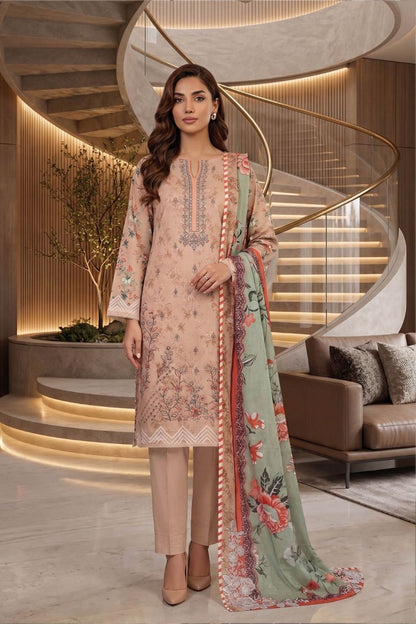 Ravish By Anaya Noor Printed & Emb Lawn 3PC