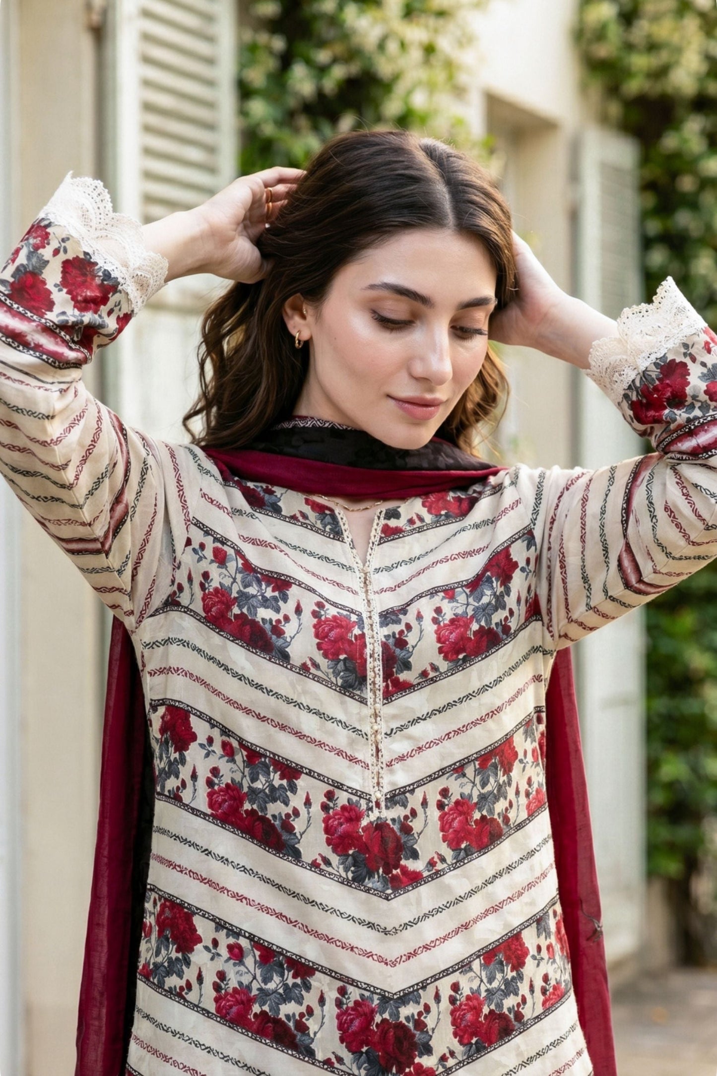 Ladly By Sonu Ali Digital Printed Lawn 3PC
