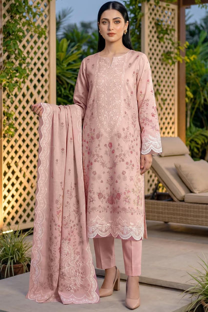 Mashaim Digital Printed Lawn 3PC