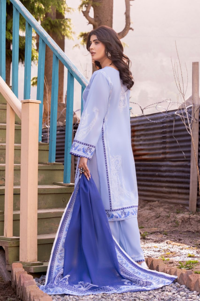 Gulzeb By Shanaya Digital Printed Lawn 3PC