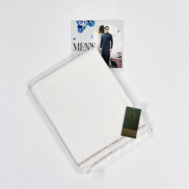 Taqwa Silver Storm Men’s Summer Cotton Unstitched Suit