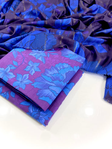 Elegance By Anaya Noor Printed Khaddar 3PC