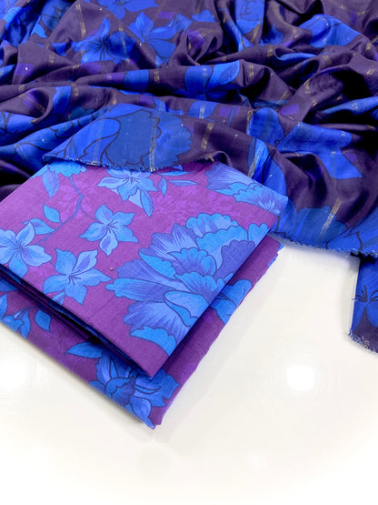 Elegance By Anaya Noor Printed Khaddar 3PC