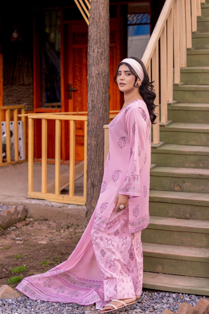 Gulzeb By Shanaya Digital Printed Lawn 3PC