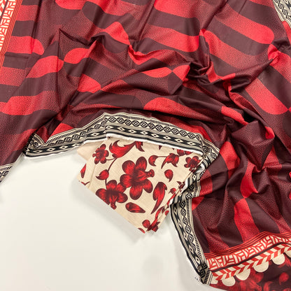 Belleza Digital Printed Khaddar 3PC