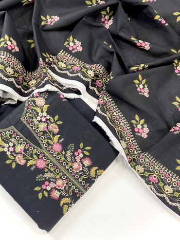 Mausummery Digital Printed Khaddar 3PC