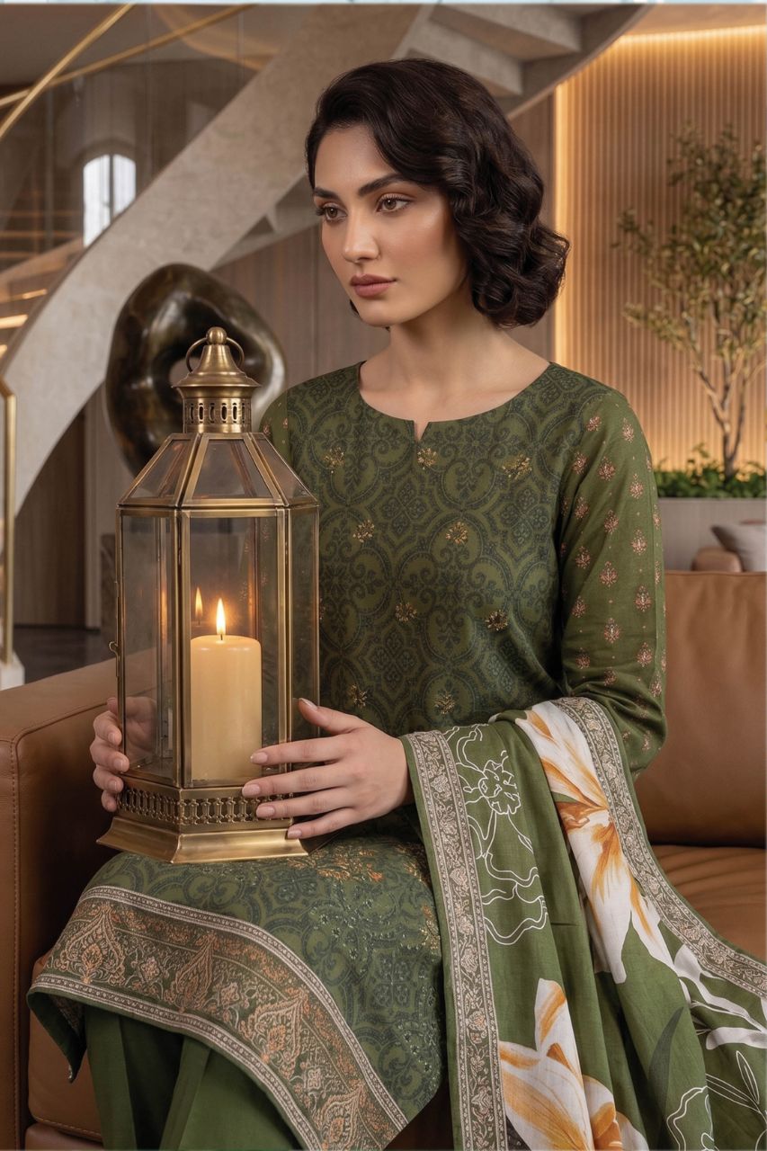 Ravish By Anaya Noor Printed & Emb Lawn 3PC