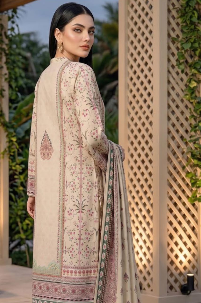 Mashaim Digital Printed Lawn 3PC