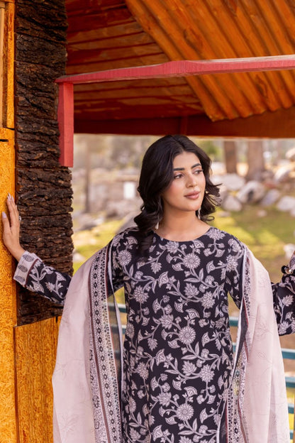 Gulzeb By Shanaya Digital Printed Lawn 3PC