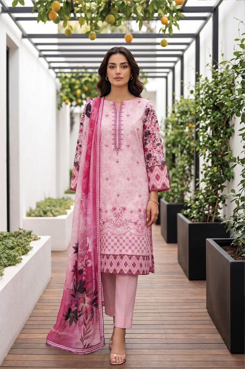Ravish By Anaya Noor Printed & Emb Lawn 3PC