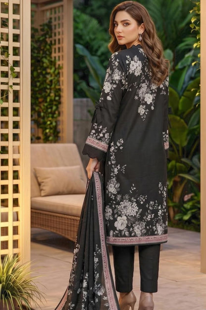 Mashaim Digital Printed Lawn 3PC