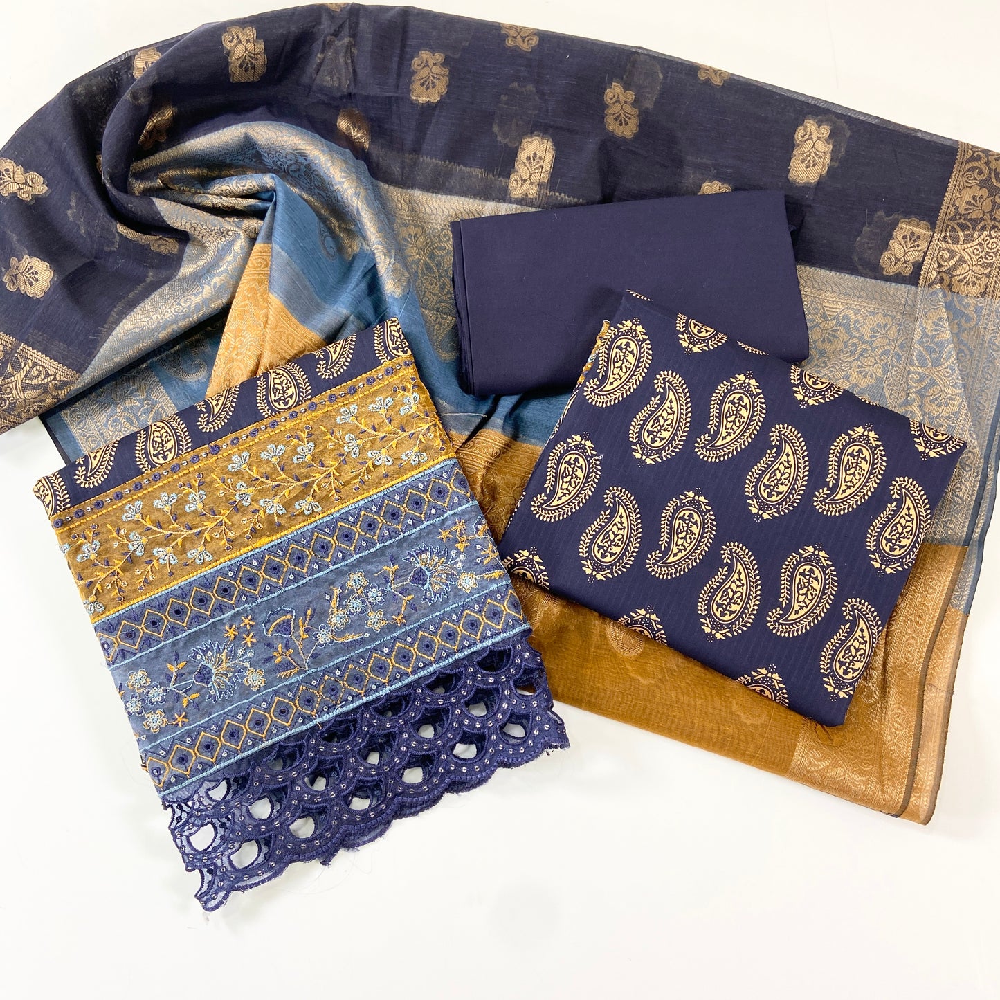 Satrangi By Anaya Noor Emb Lawn 3-PC