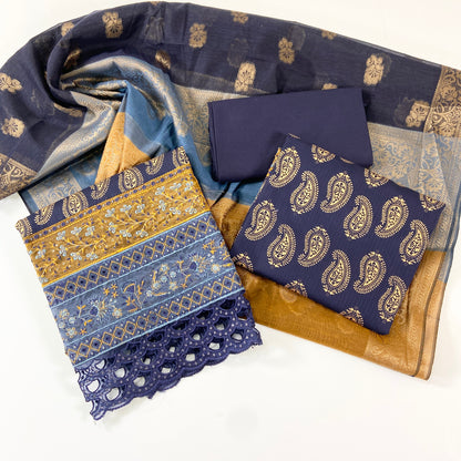 Satrangi By Anaya Noor Emb Lawn 3-PC