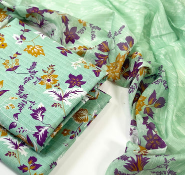 Bin Saeed Digital Printed Lawn 3PC