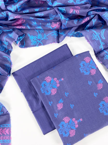 Sapphire Premium Jacqaurd Lawn 3PC