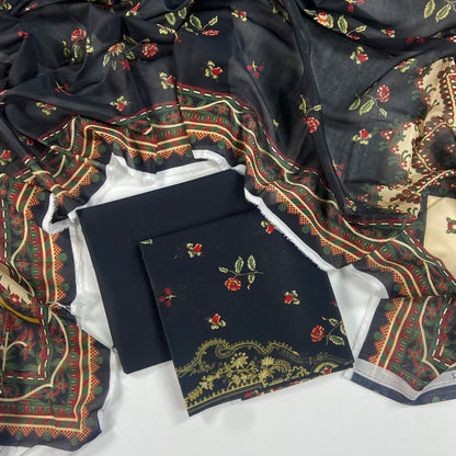 Mashaim Digital Printed Lawn 3PC