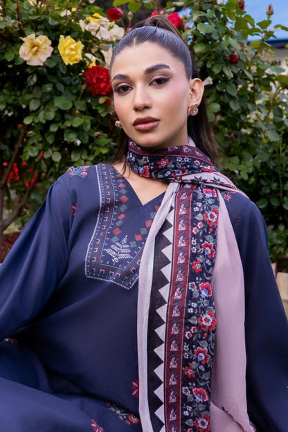 Gulzeb By Shanaya Digital Printed Lawn 3PC