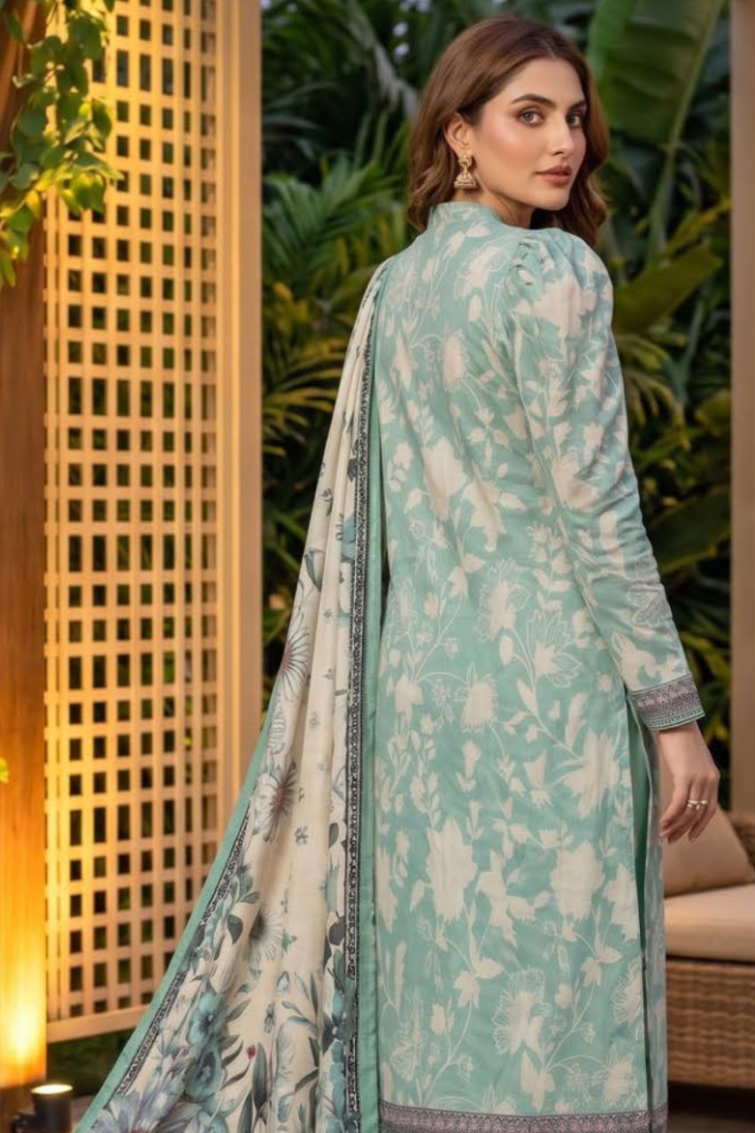 Mashaim Digital Printed Lawn 3PC