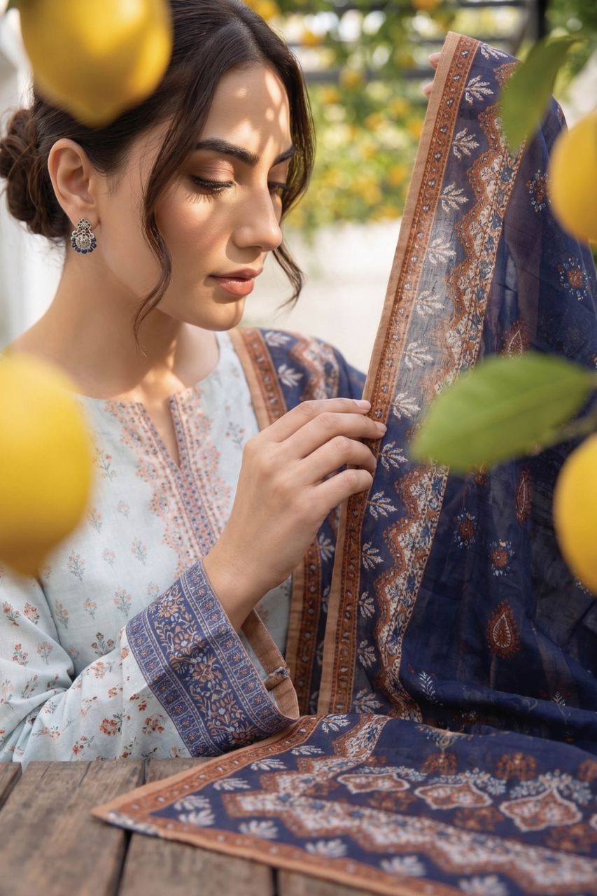 Ravish By Anaya Noor Printed & Emb Lawn 3PC