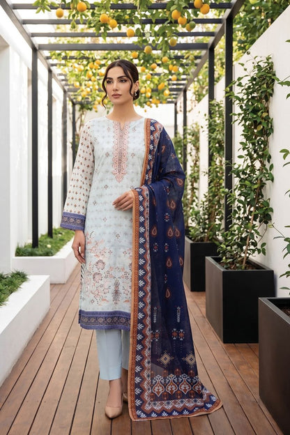 Ravish By Anaya Noor Printed & Emb Lawn 3PC