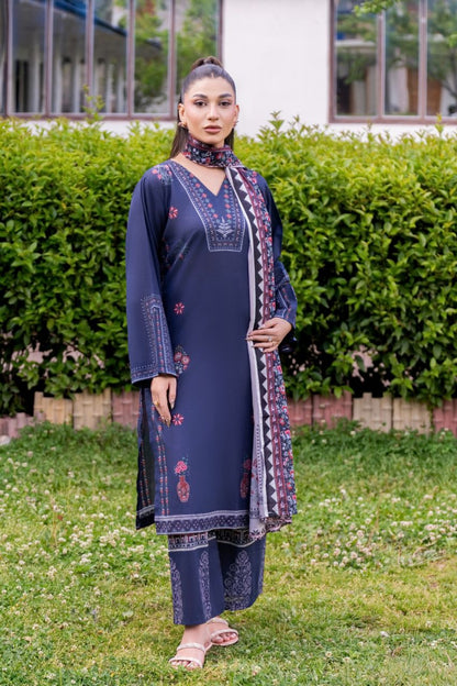 Gulzeb By Shanaya Digital Printed Lawn 3PC