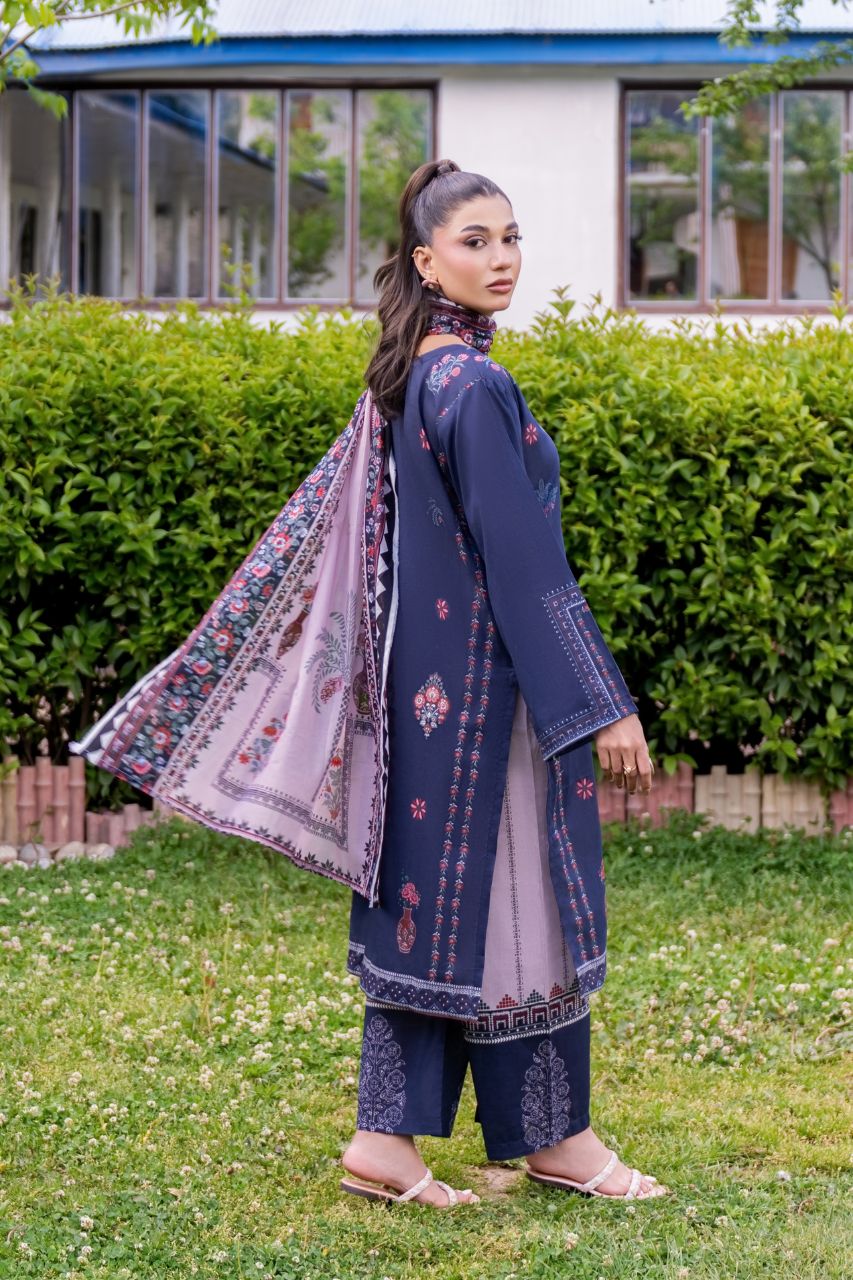 Gulzeb By Shanaya Digital Printed Lawn 3PC