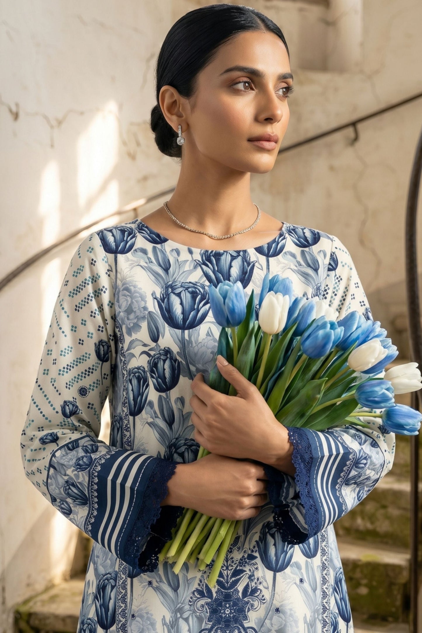 Ladly By Sonu Ali Digital Printed Lawn 3PC