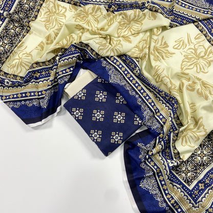 Abrish Exclusive Morroco Khaddar 3PC