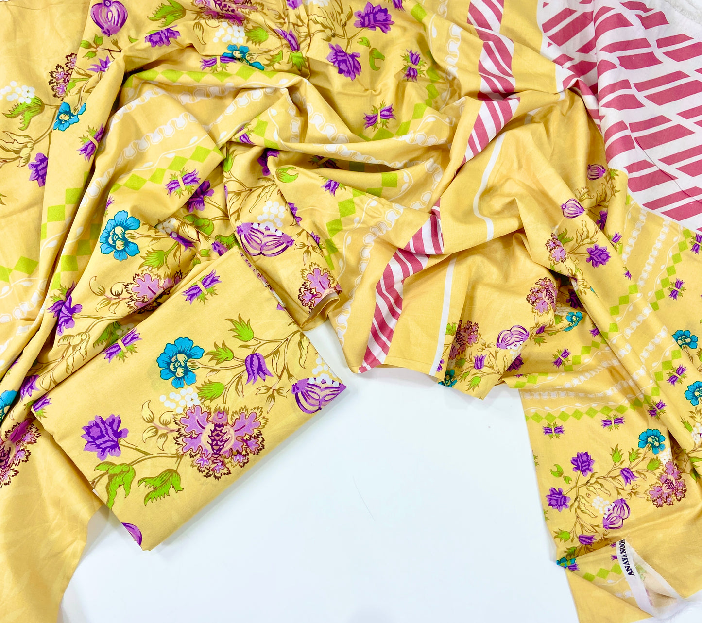 Anaya Noor Co-Ard Set Shirt & Trouser 2PC
