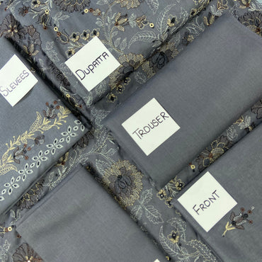 Bareeze Heavy Embroidered Karandi 3-PC