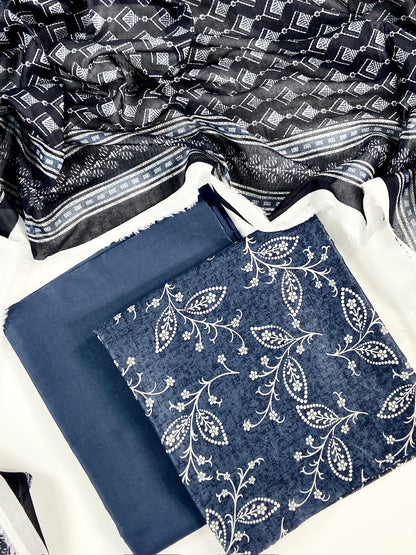 Zesh Digital Printed Lawn 3PC