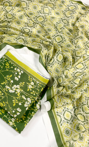 Bin Saeed Digital Printed Lawn 3PC