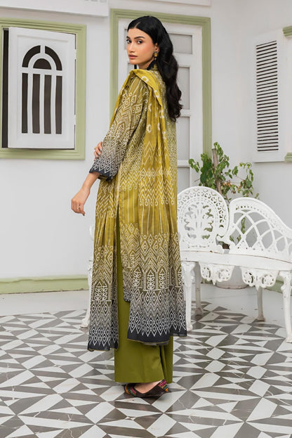Safanoor Digital Printed Lawn 3-PC